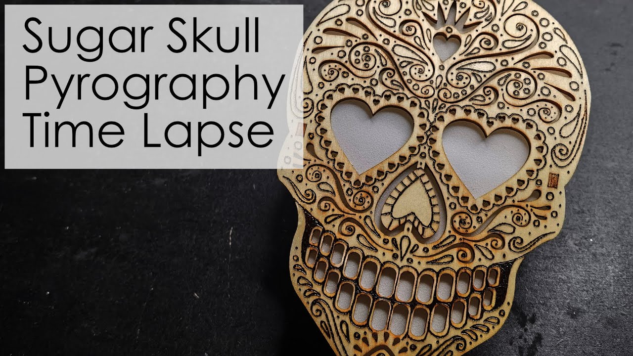Burning Sugar Skulls: A Halloween Pyrography Adventure