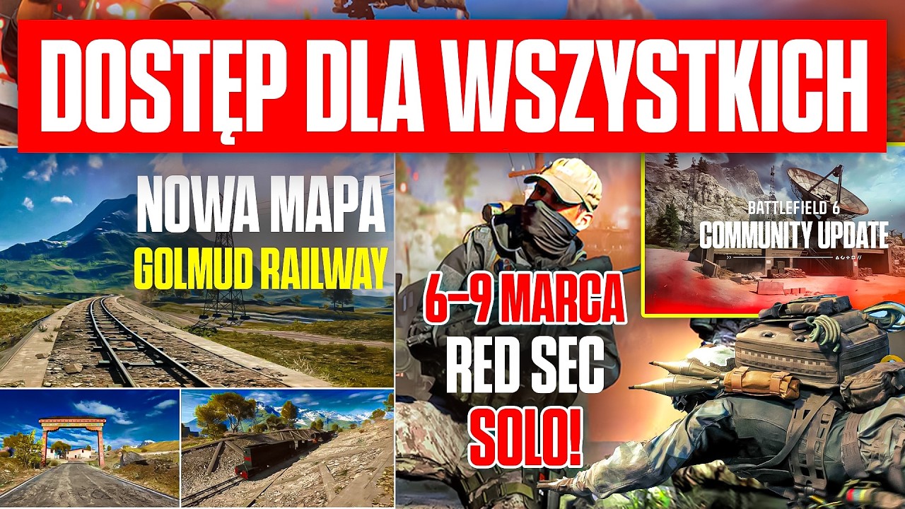 BATTLEFIELD 6: REDSEC SOLO i nowa mapa Golmud! Wielka rewolucja w Labs (Dostęp dla wszystkich)