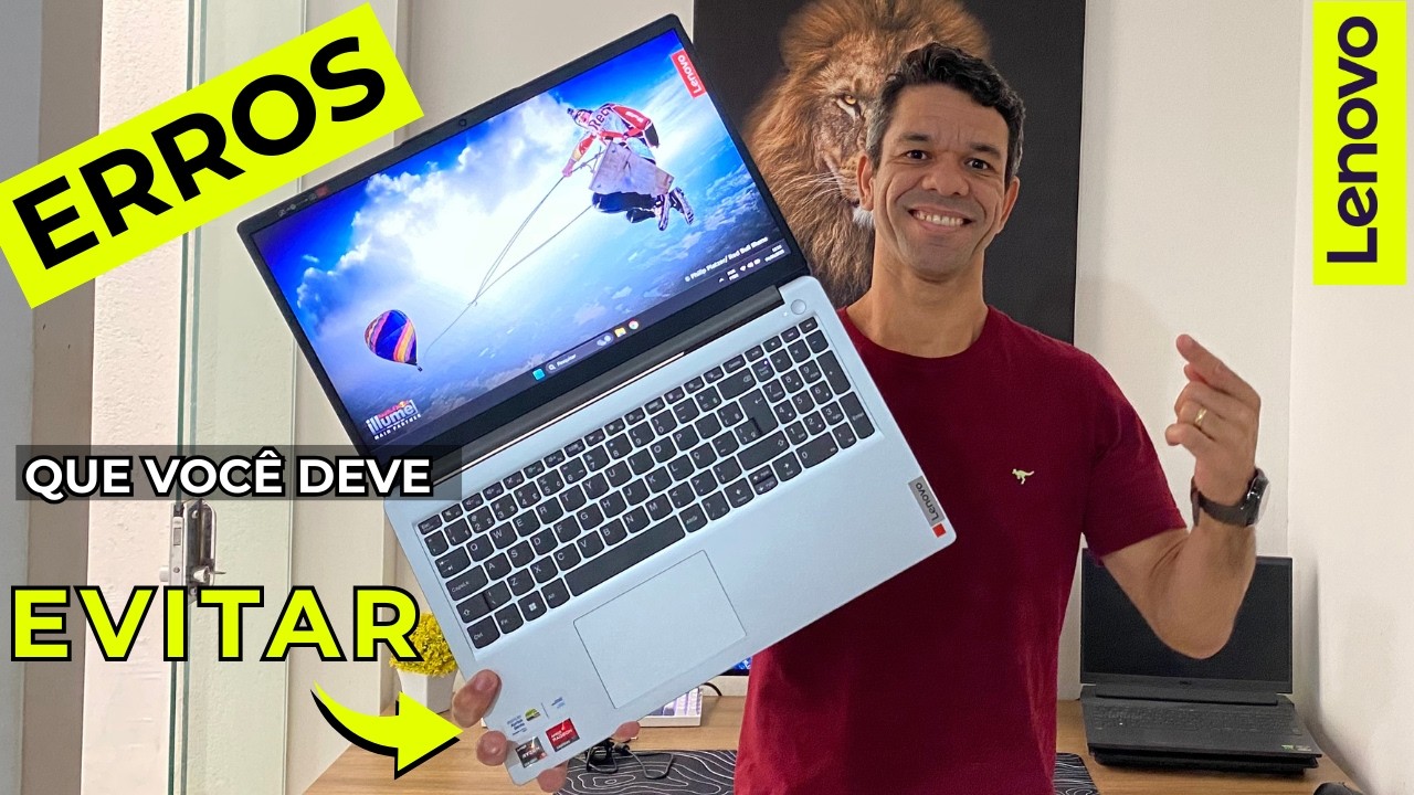 Novo Lenovo Ideapad? Veja Como Configurar Rápido e Sem Complicação!