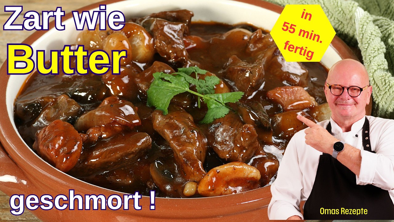 OMAS BESTES SCHMORGERICHT! 🥘 So zart wie Butter & in Rekordzeit fertig!