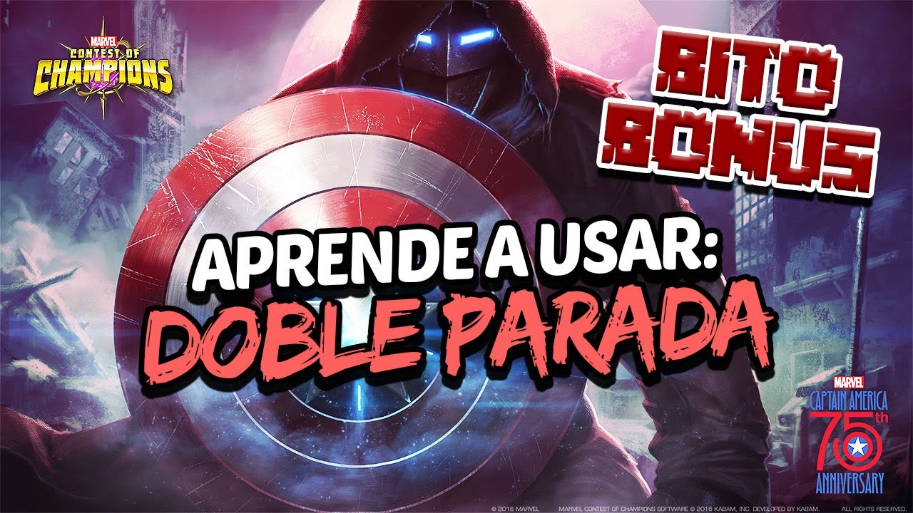Bito Bonus: Aprende a Usar Doble Parada o Parada Múltiple - Marvel Contest Of Champions