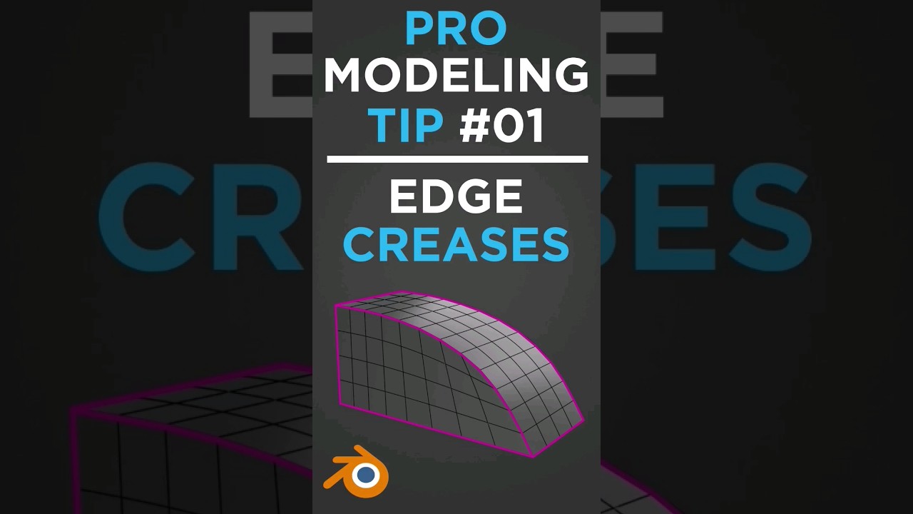Useful Modeling Tip #01 - The Hidden EDGE CREASES Use Case