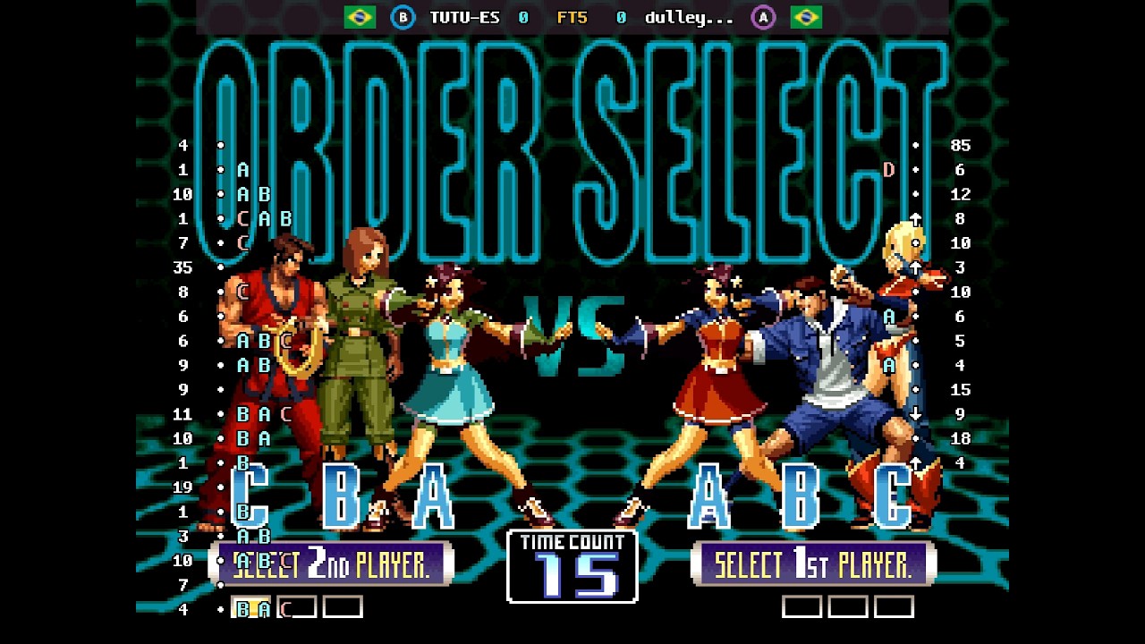 The King of Fighters 2002 - 🇧🇷 TUTU-ES(B) vs 🇧🇷 dulley...(A) | Fightcade (2026-03-06 01:09 UTC)
