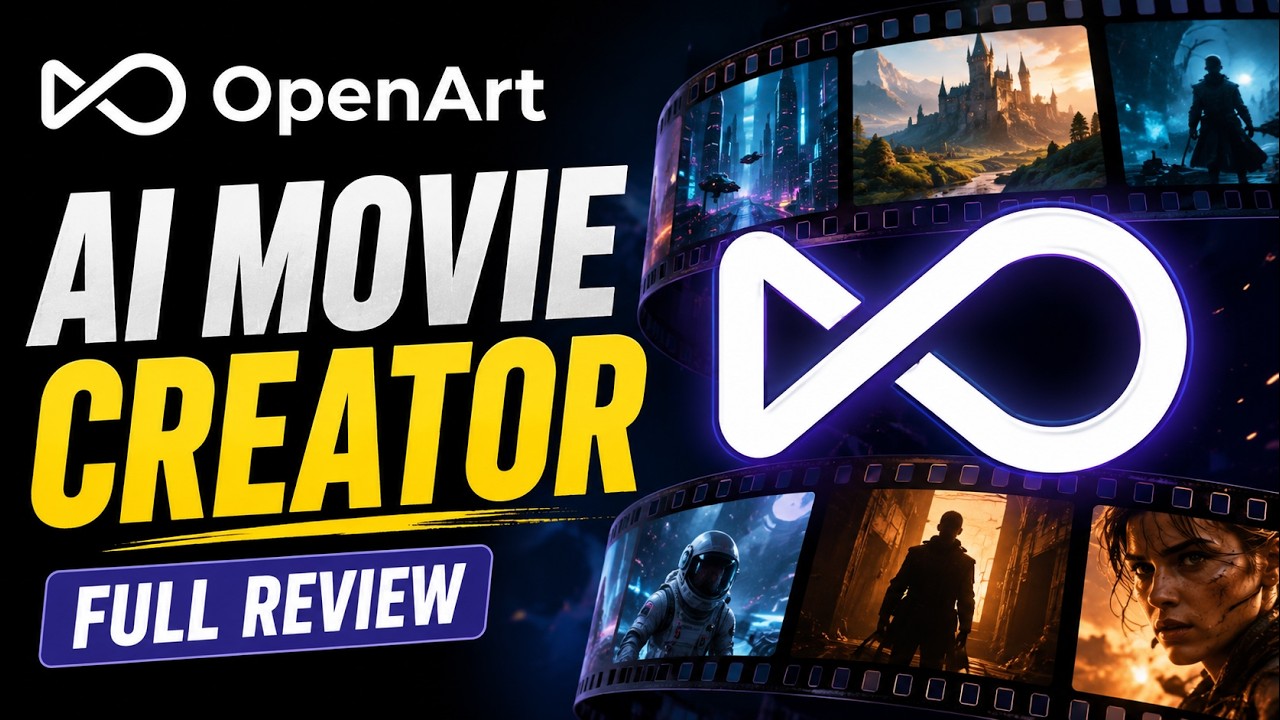 I Created a Hollywood AI Movie in Minutes Using OpenArt Director Agent (Full Tutorial)