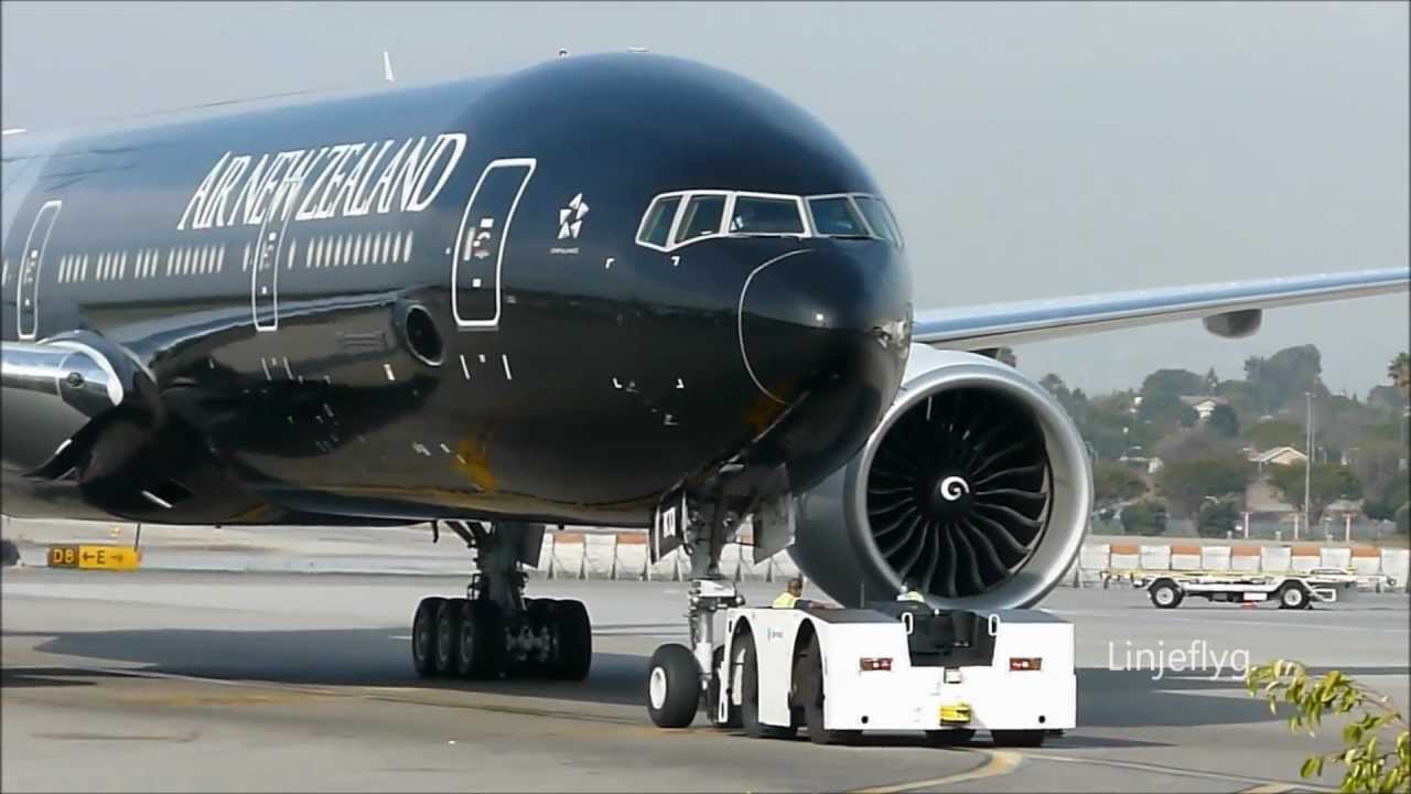 All black cs.ZK-OKQ  AIR NEW ZEALAND  Boeing 777-300ER