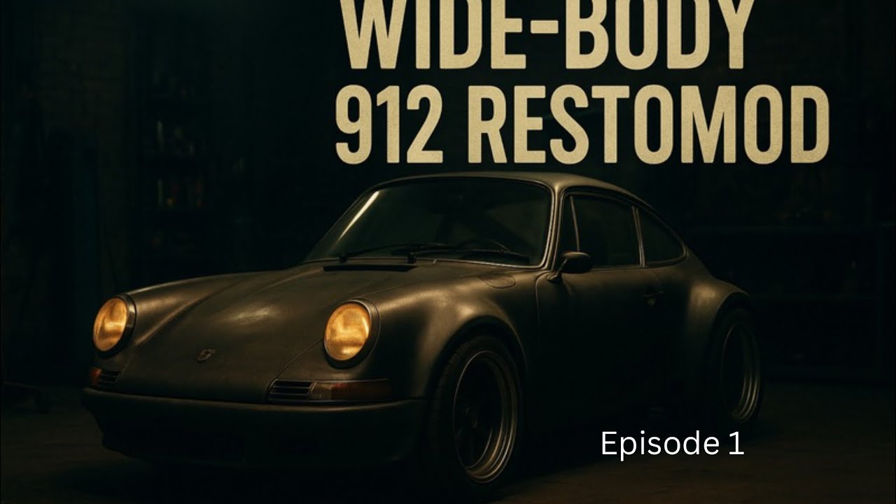 Началось восстановление и модернизация Porsche 912 1969 года! Широкий кузов, грандиозные планы, м...