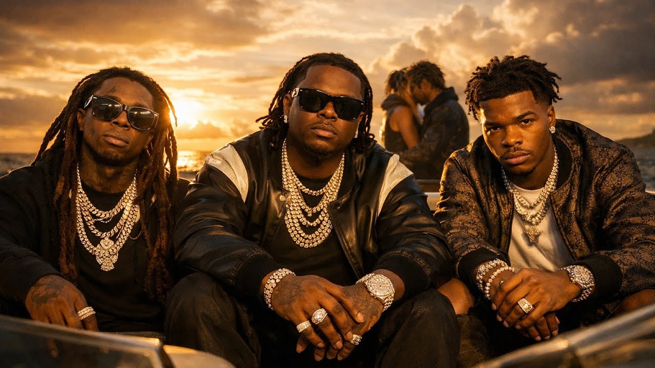 Lil Wayne Ft. Lil baby & Gunna—Broken,not DEAD(lyrics video)