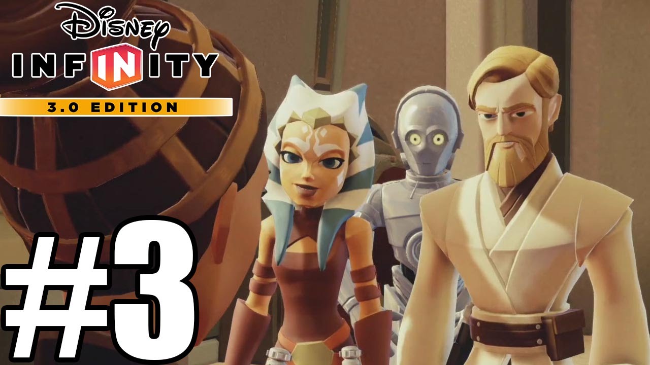 Disney Infinity 3.0 : Star Wars Twilight of the Republic  - Walkthrough Part 3[ HD ]