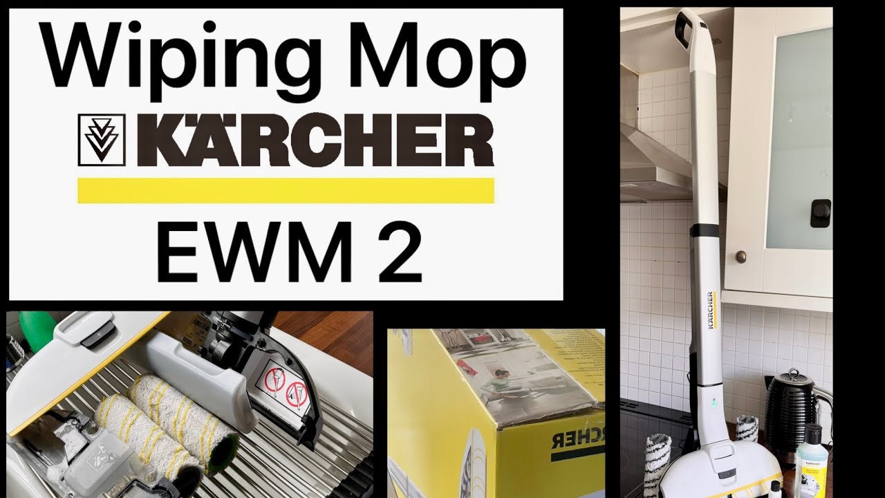 Первый взгляд и демонстрация швабры Karcher EWM 2 @VacuumWars ​@beko1987