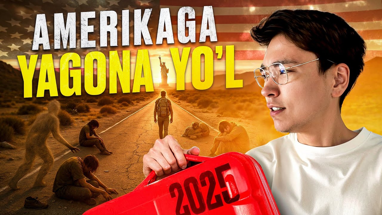AMERIKAGA KETISH UCHUN ENG OSON YOL | AMERIKADAGI OZBEKLAR HAYOTI