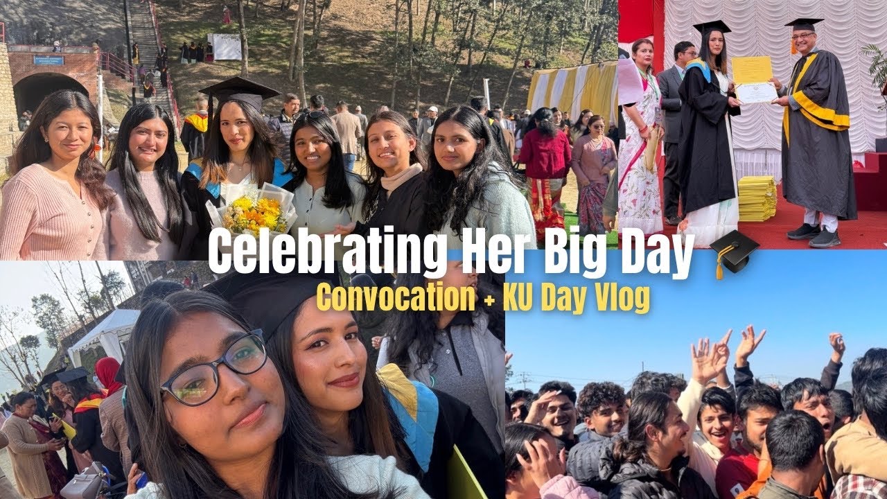 This Day Made Me Emotional 😭| Roommate’s Convocation + KU Day Vlog | Srijana’s Diary 