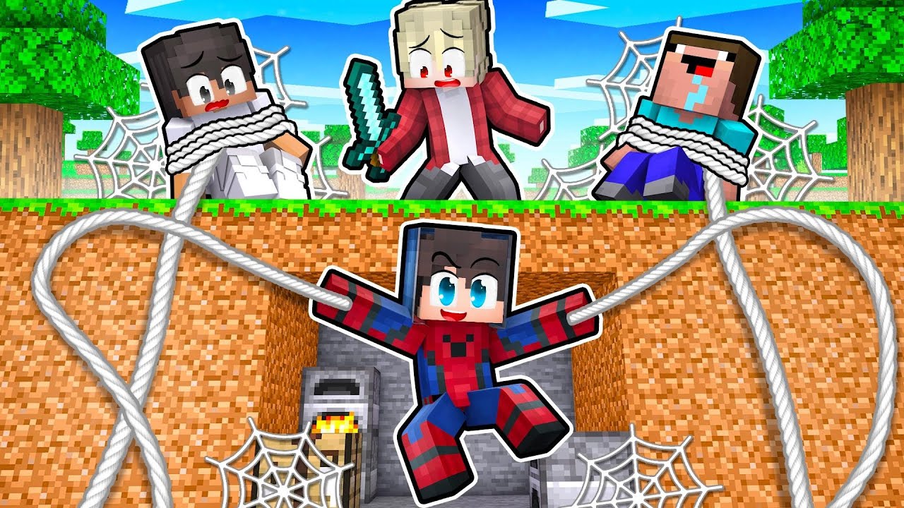 LOVCI vs SUPERHRDINA v Minecraftu!