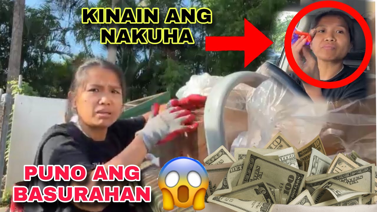 dumpster diving Puno ang Basurahan Kinain ang Chocolates