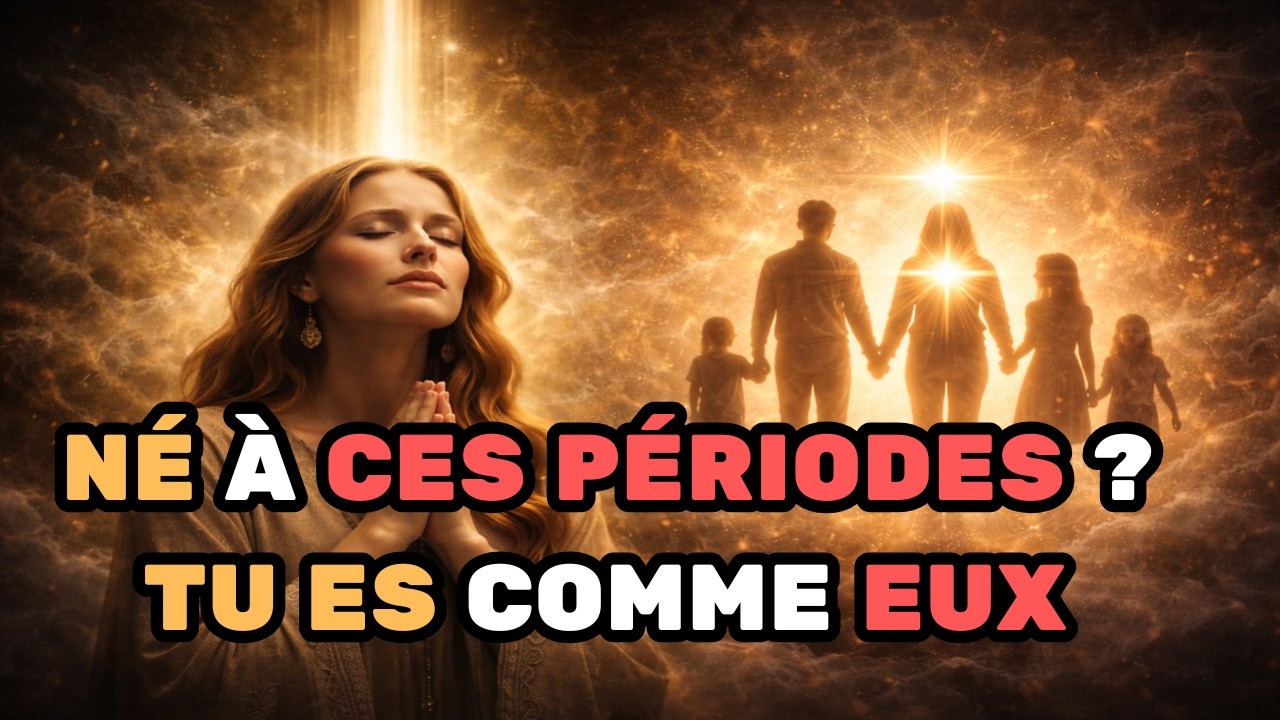 NÉ À CES PÉRIODES ? Tu es peut-être choisi par le Souffle Spirituel Sacré
