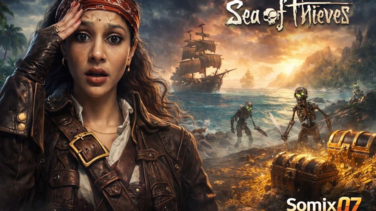 Lady pirates is here !!|| Sea of Thieves Gameplay Day - 5 || Goal 1000 subscriber