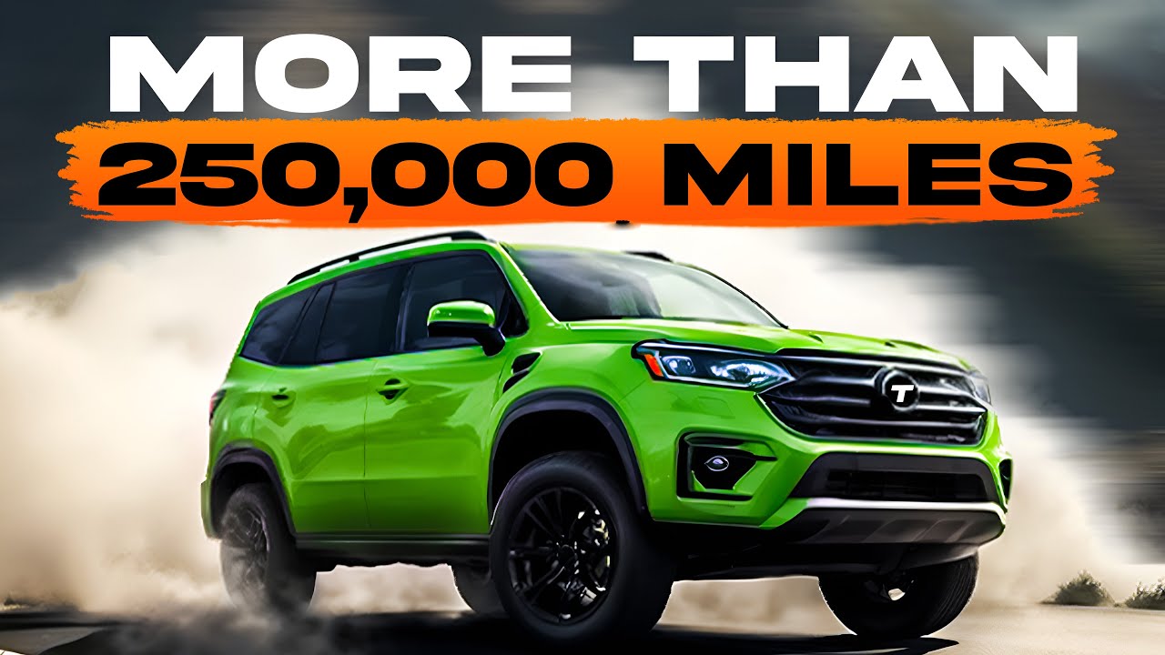 Most Reliable SUVs That Lasts More Than A Decade With Minimal Maintenance