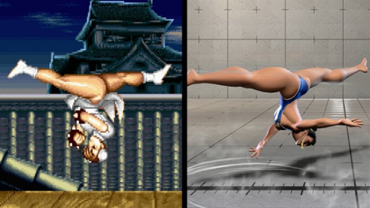 Evolution of Chun Li's Spinning Bird Kick |1991 - 2022 |
