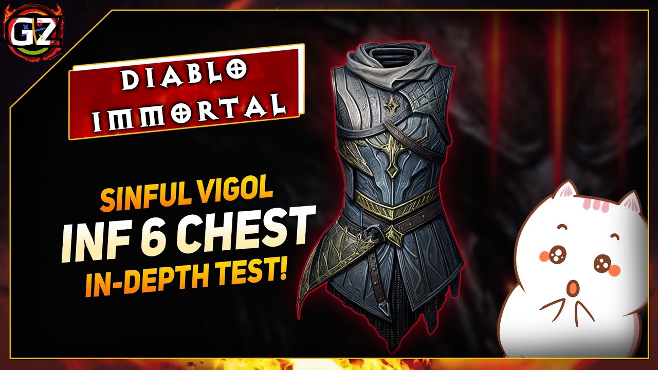 Sinful Vigor - Inferno 6 Chest | In-Depth TESTING | Diablo Immortal
