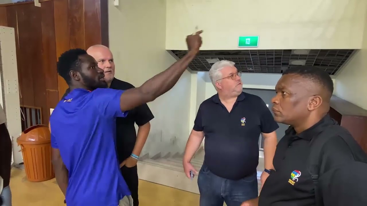 Fecobaf CAN u25 Dames : La délégation officiel de l'iwbf Afrique a visité les infrastructures