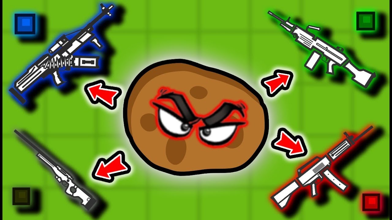 POTATO MASTER VS RAREST WEAPONS! | Surviv.io Potato Update Highlights & Funny Moments
