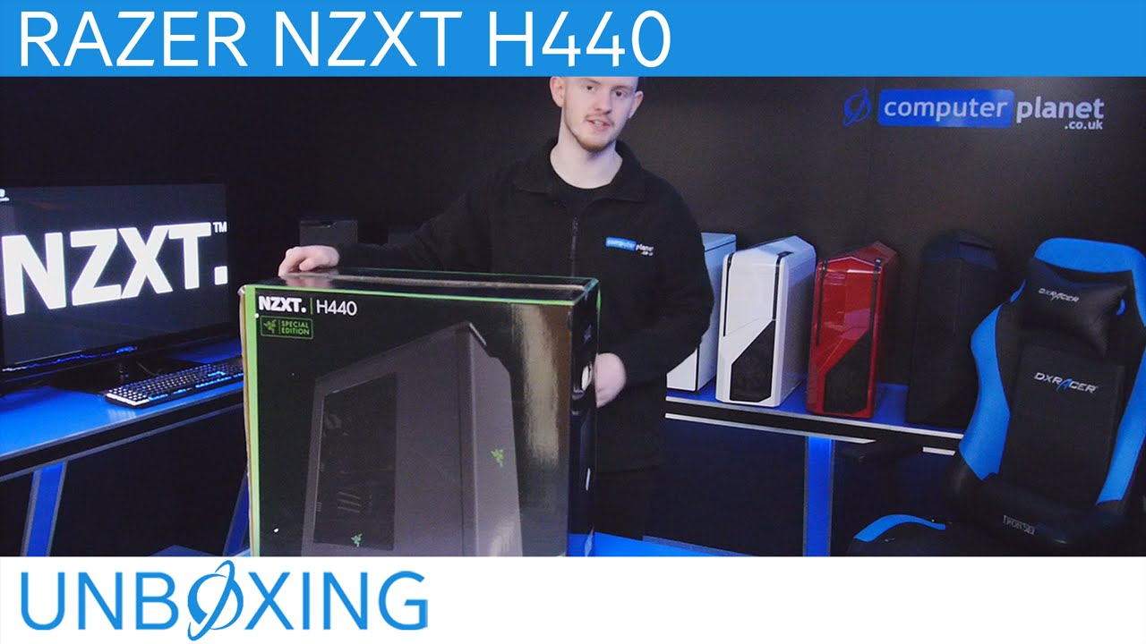 RAZER Edition NZXT H440 Case Overview/Unboxing Video