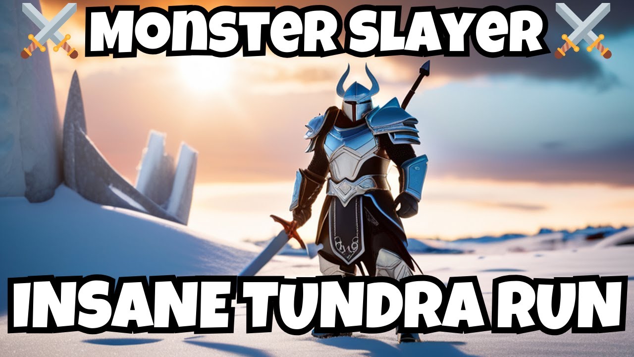 I soloed Tundra Insane Level in Roblox Monster Slayer Here is How I Did it