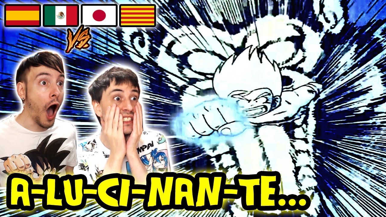 ESPAÑOLES REACCIONAN A DRAGON BALL LATINO VS ESPAÑOL 💥GOKU DERROTA A PICCOLO DAIMAO/PICCORO DAIMAKU💥