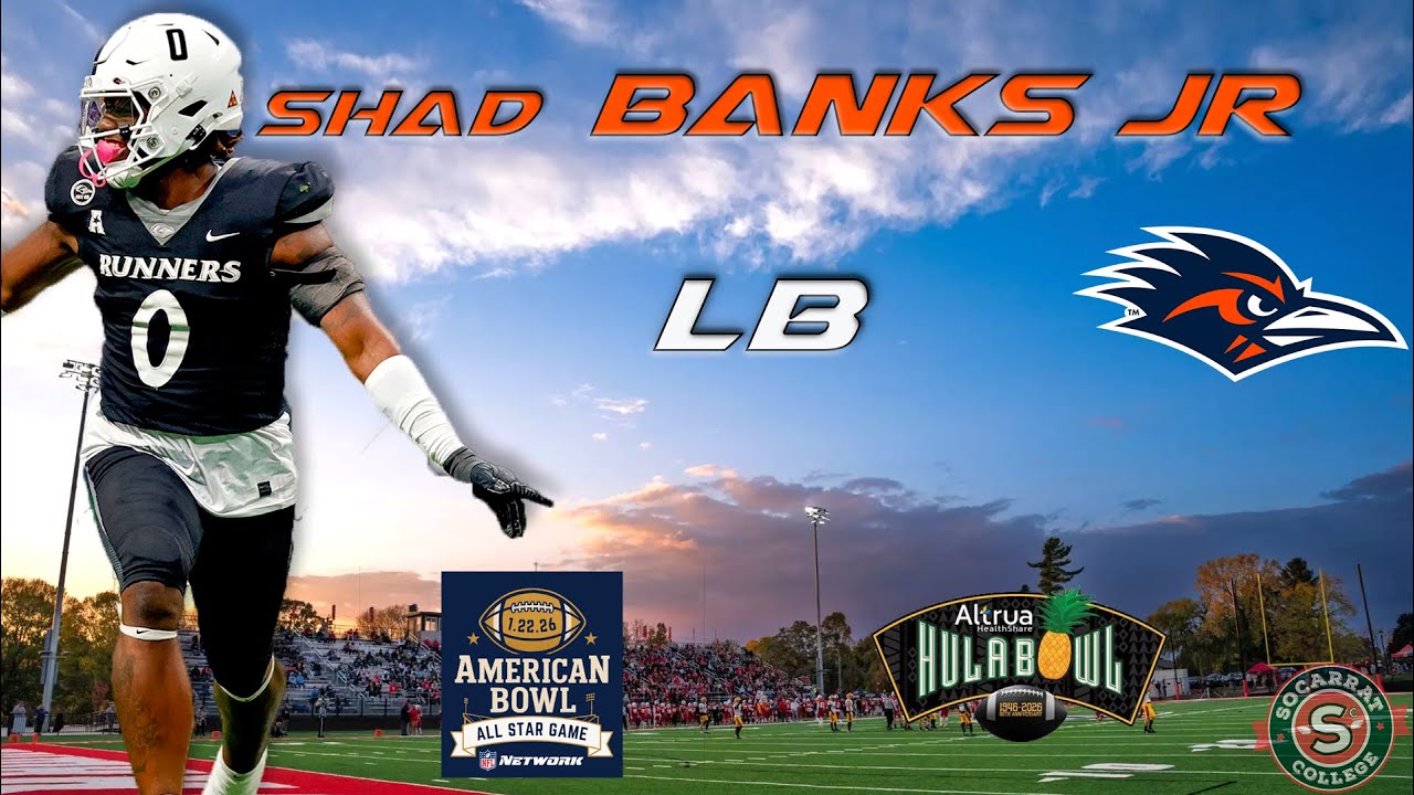 Shad Banks Jr. LB. UTSA. NFL Draft 2026