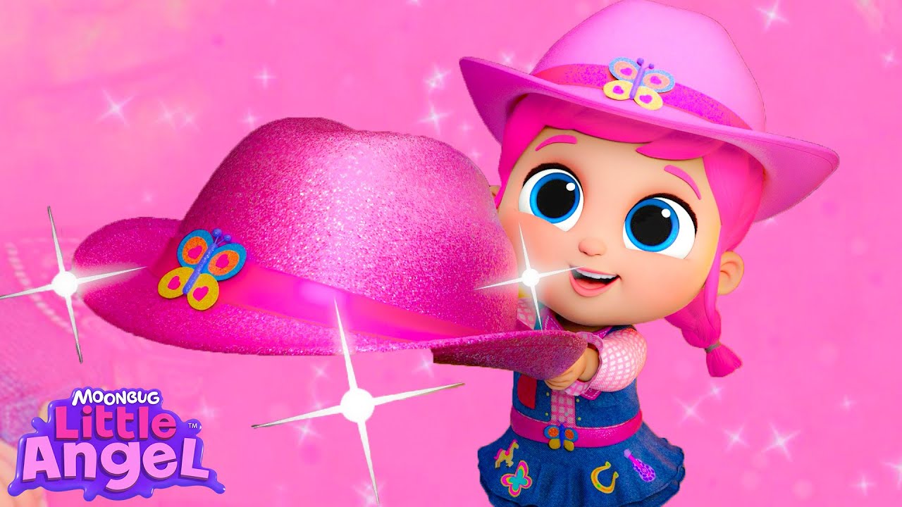Princess Jill’s Wild West Adventure 🤠✨ | Little Angel And Friends Kid Songs