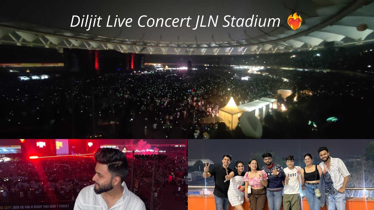 DIL-LUMINATI Tour Diljit Day 2 Delhi || JLN Stadium Silver tickets experience|| 
