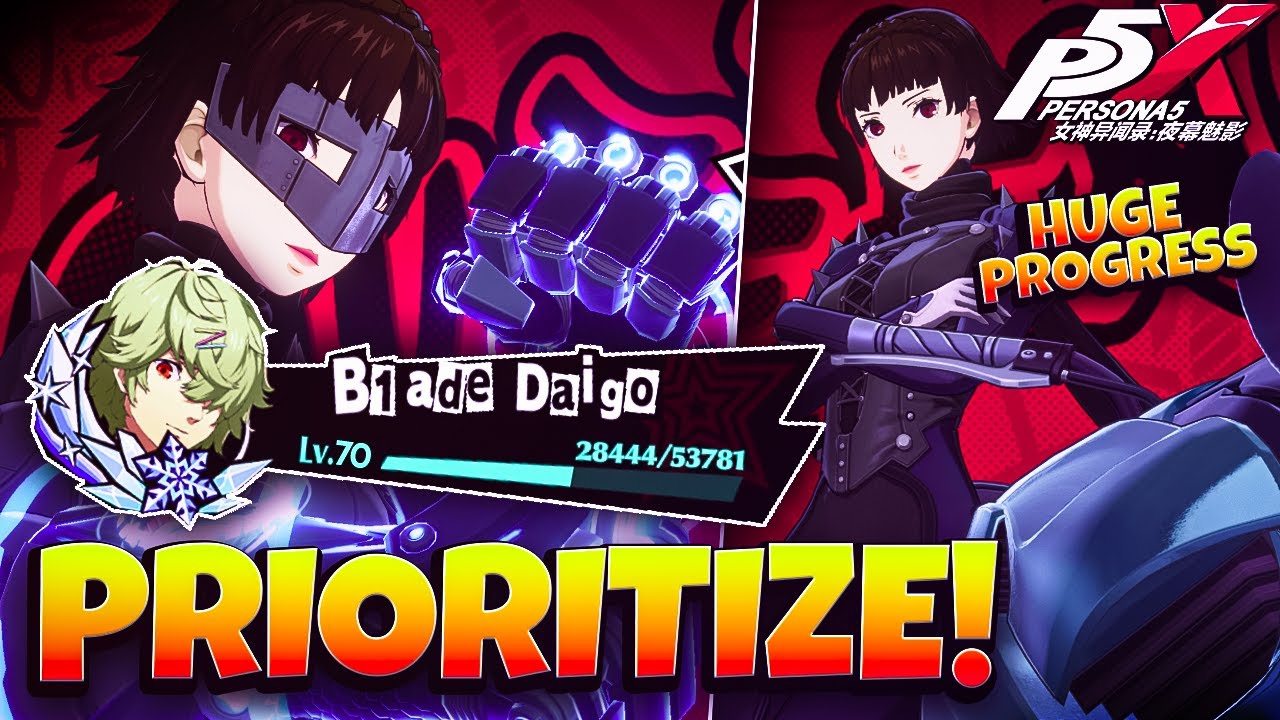 FARM THESE THINGS FIRST ONCE YOU HIT LEVEL 70! | PERSONA 5: THE PHANTOM X