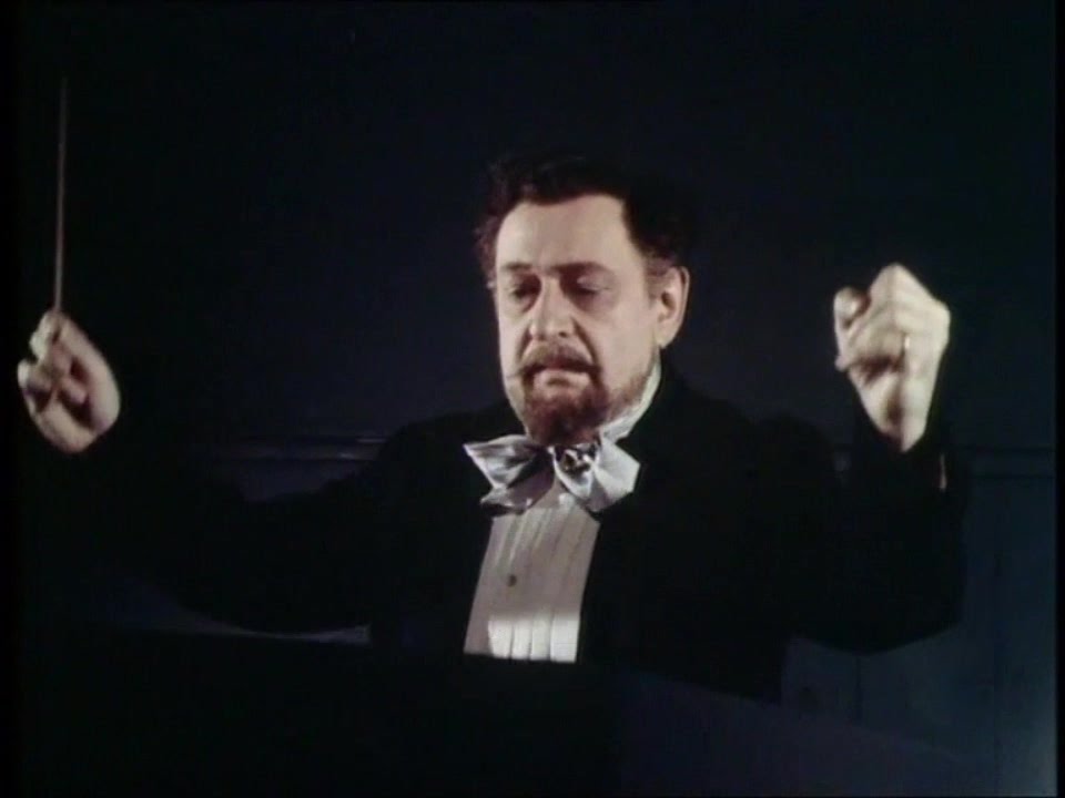 Erich Wolfgang Korngold's appearance in Magic Fire (1955)
