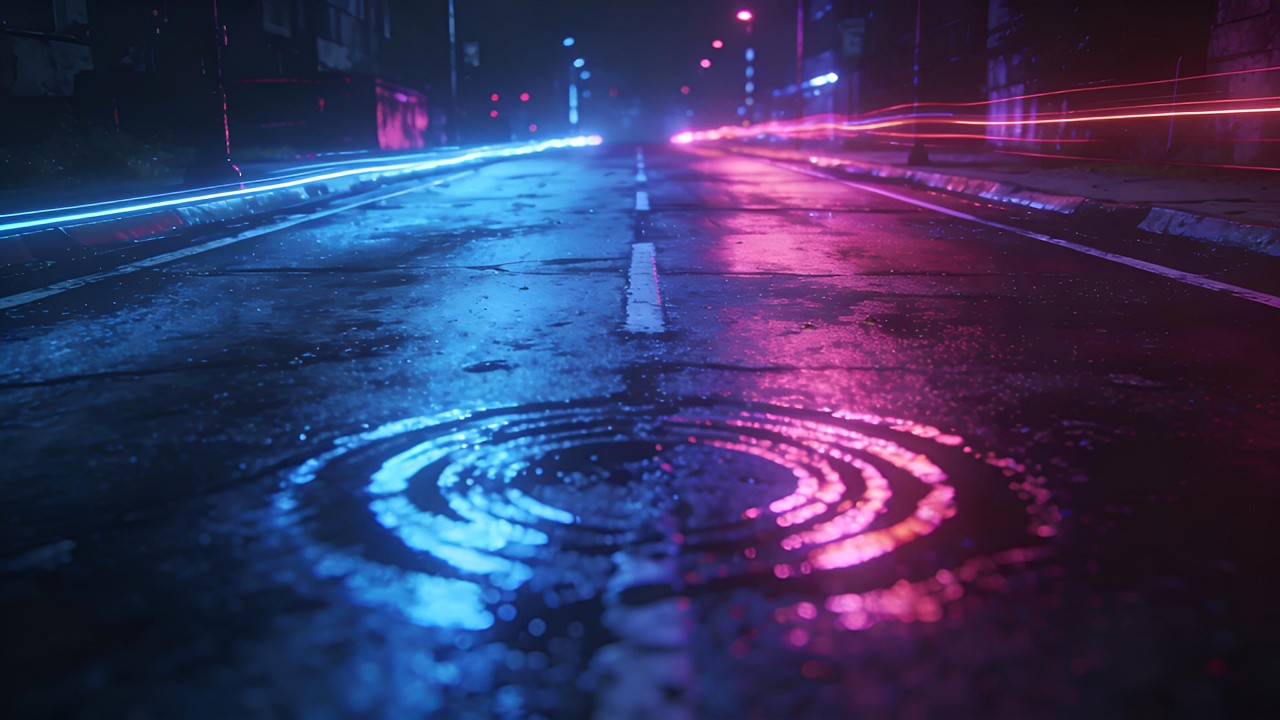 Midnight Current | Neon Night Drive – Melodic Drum & Bass Mix (2 Hours)