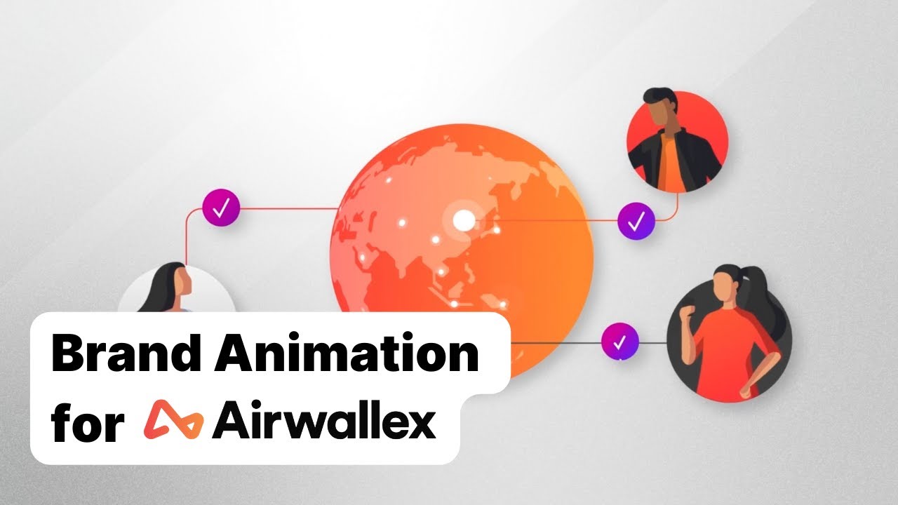 Лучший анимационный видеоролик для Fintech | Airwallex | Vidico