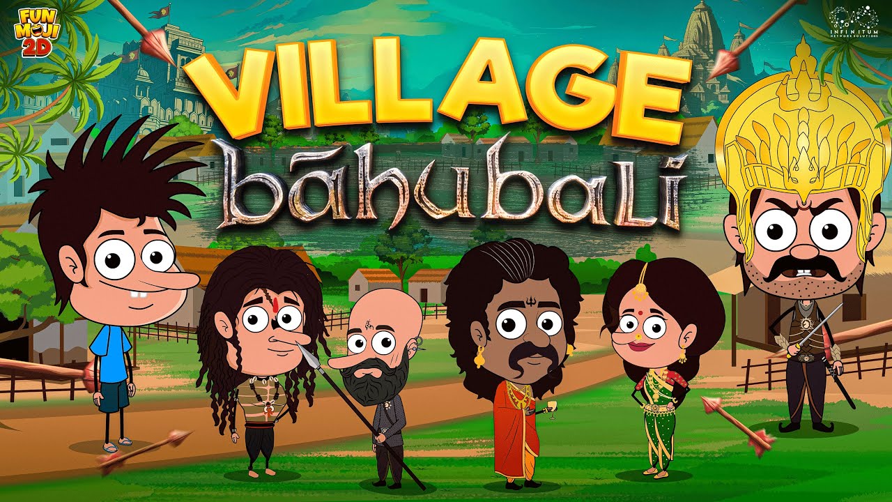 Village Bahubali | Bahubali The Epic | Prabhas | Mama Alludu | Village Comedy | Funmoji 2D Infinitum