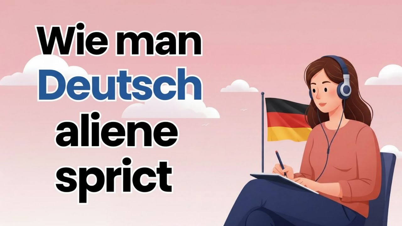 Wie man alleine Deutsch spricht | Deutsch Podcast | Deutsch Hören | Sprich mit mir #12
