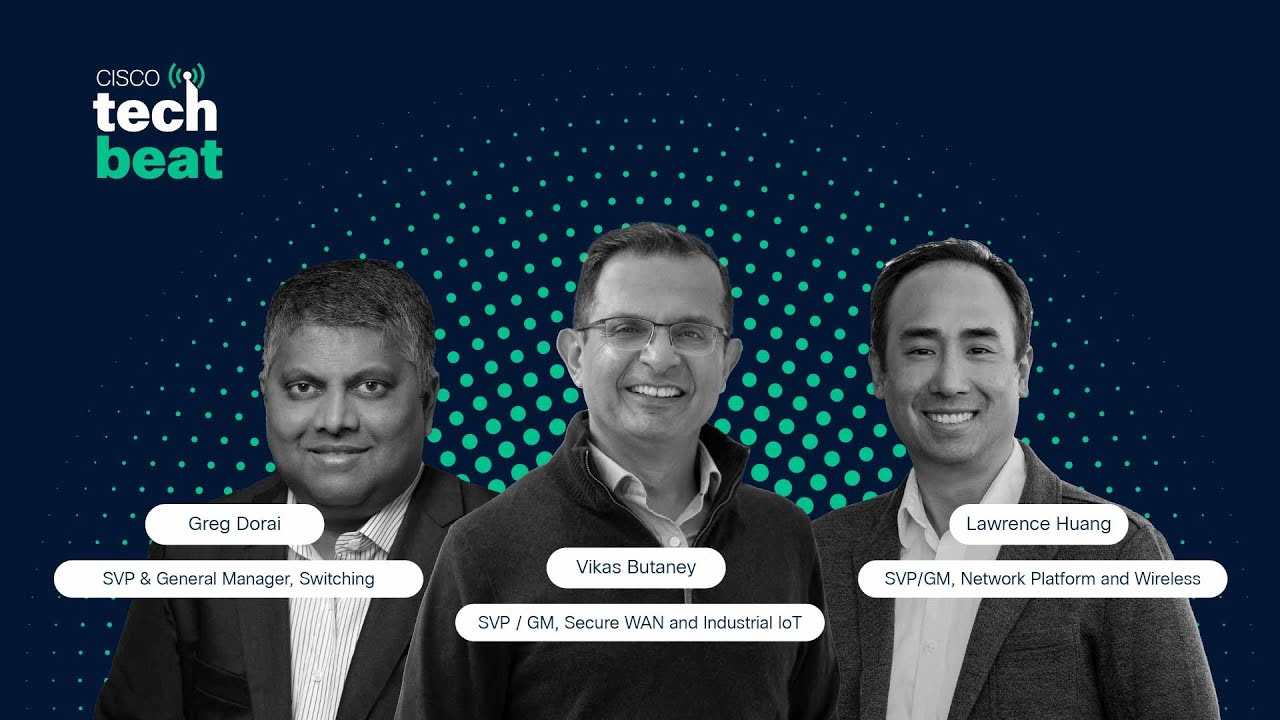 Talking AI-Era Network Architecture with Lawrence Huang, Greg Dorai & Vikas Butaney