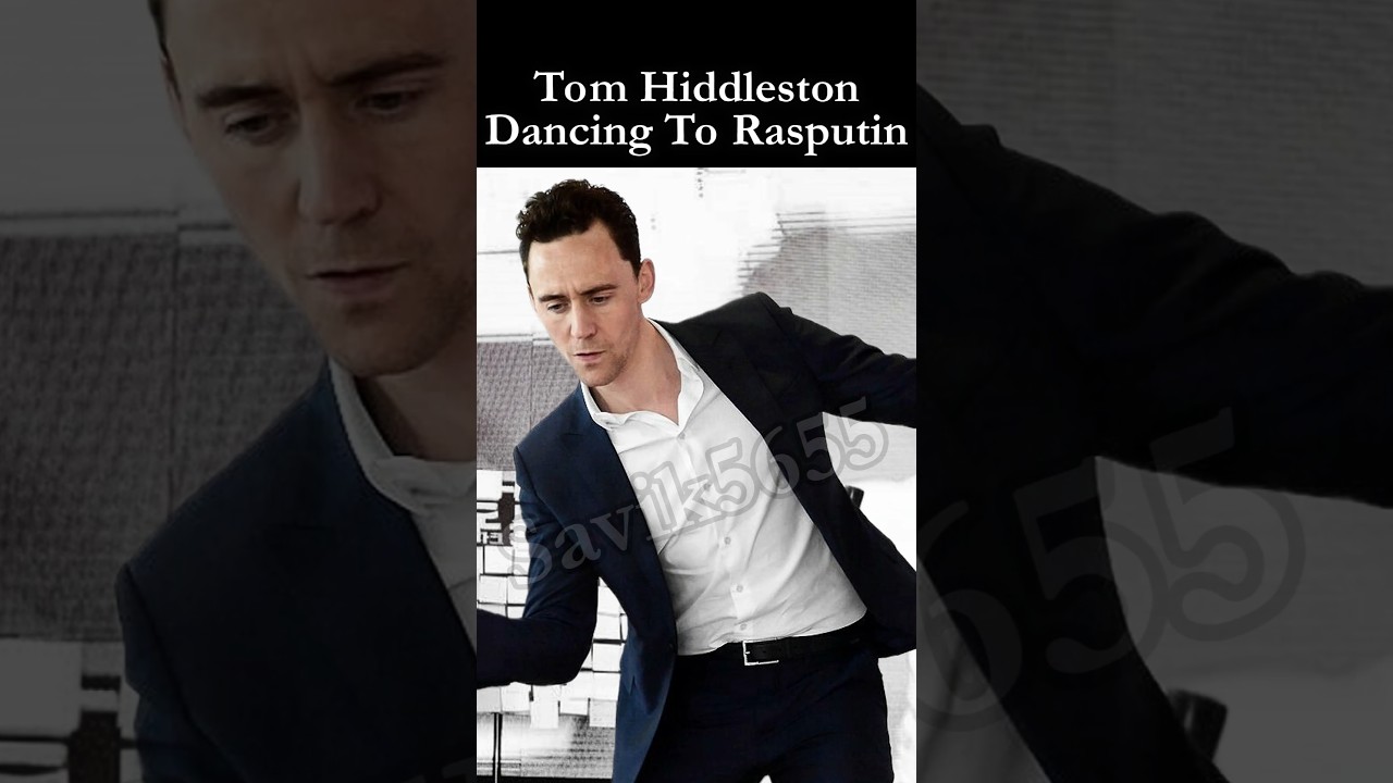 Tom Hiddleston | Loki | 'The Snake' Dancing to Rasputin#flashback #savik5655 #shorts #short