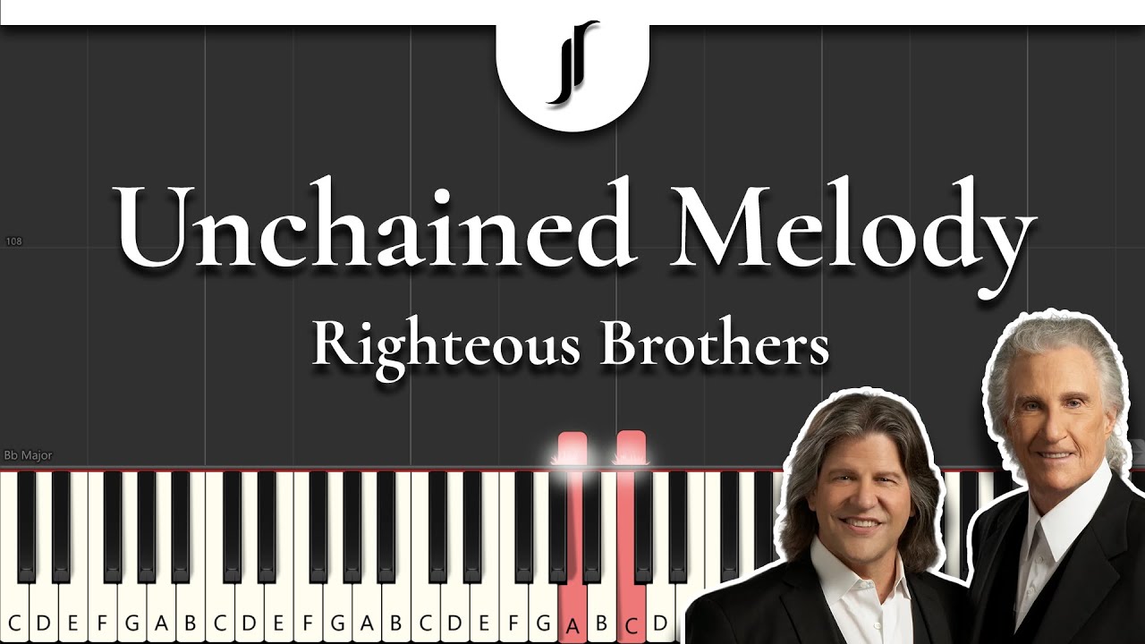 Unchained Melody - The Righteous Brothers | Piano Tutorial by @JohnRodDondoyano