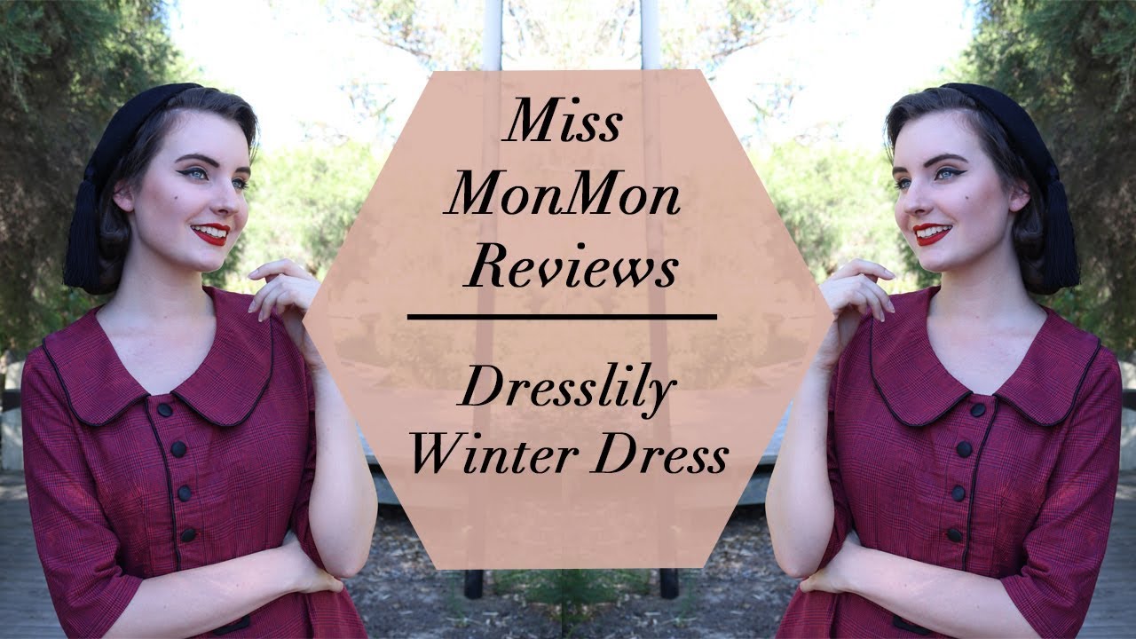 Dresslily Winter Dress Review - Miss MonMon
