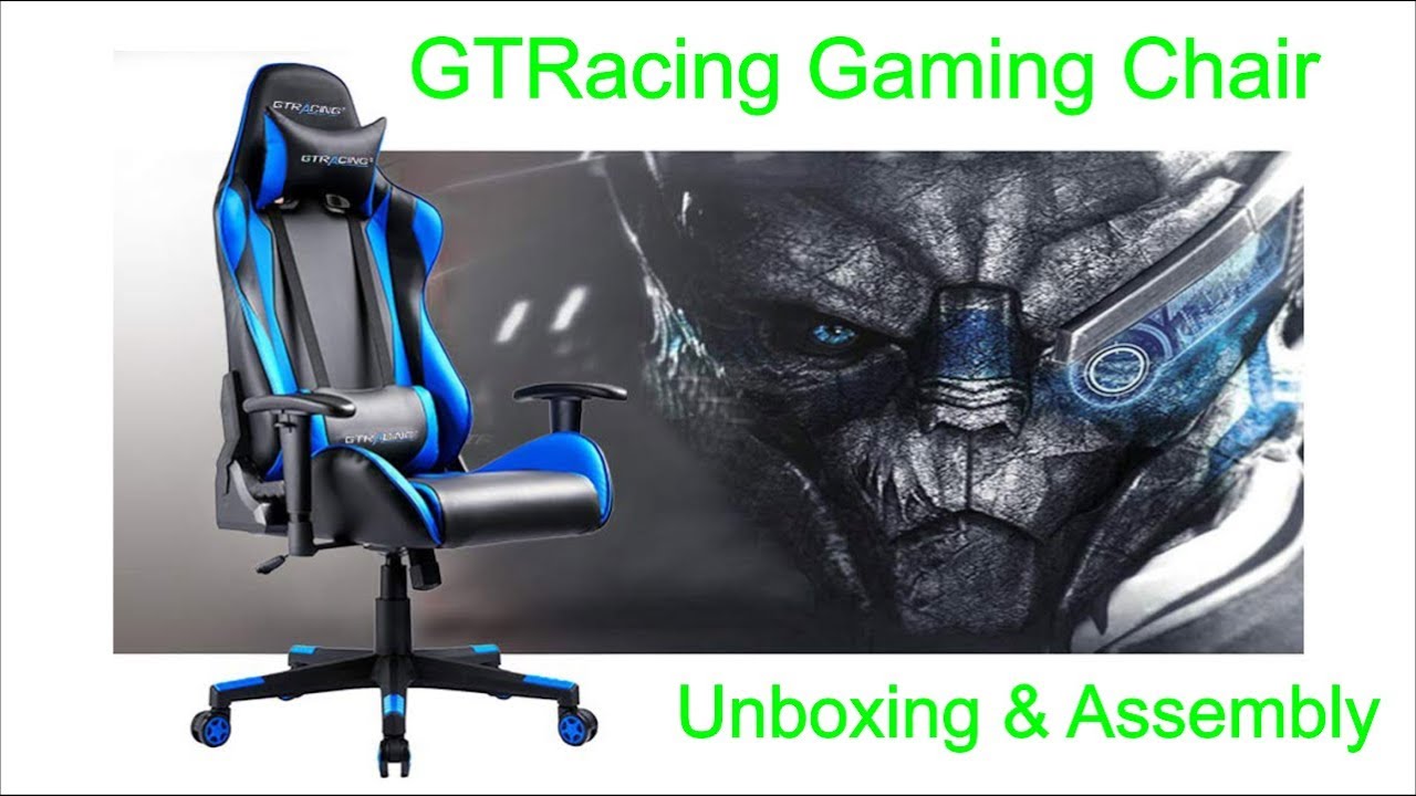 GTRacing Gaming Chair Unboxing and Assembly Video
