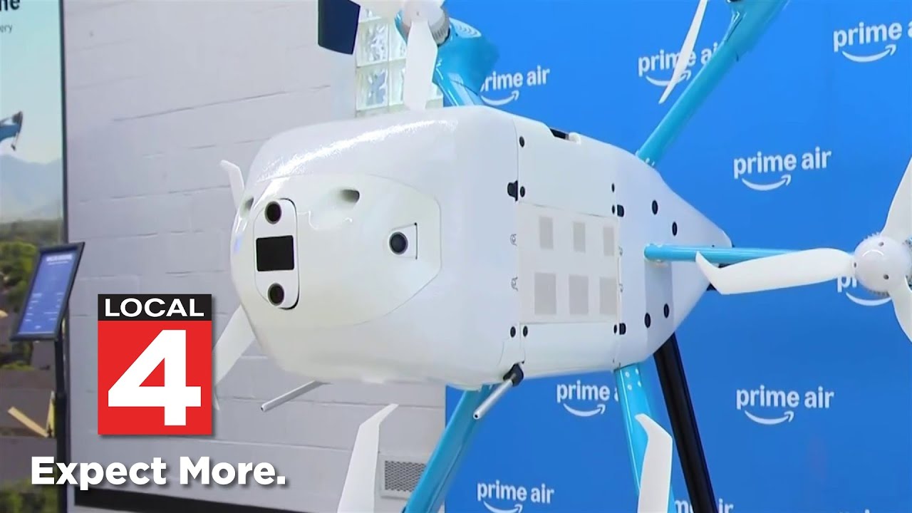 Amazon rolls out drone delivery across Metro Detroit