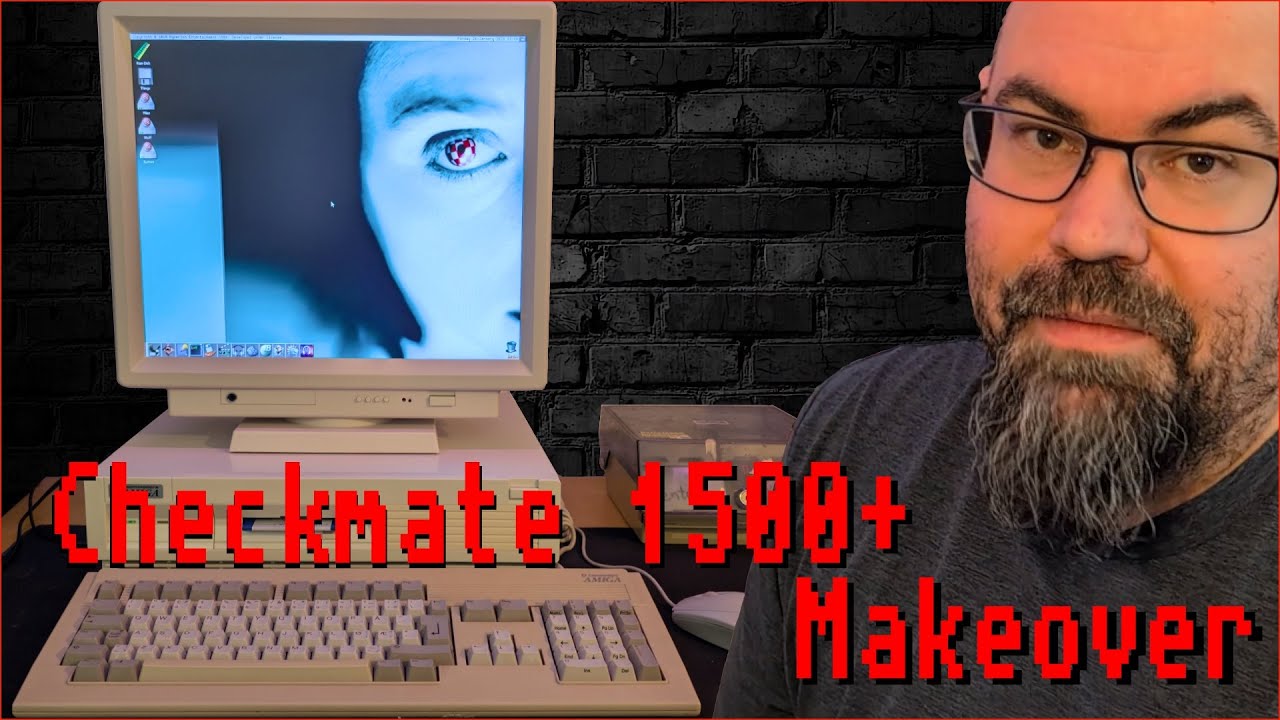 Checkmate 1500+ Amiga 3000 Makeover