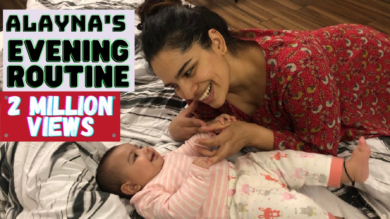 Baby Evening Routines | Baby Evening Garden | Shikha Singh | Alayna | Mother Baby Scene Reaction