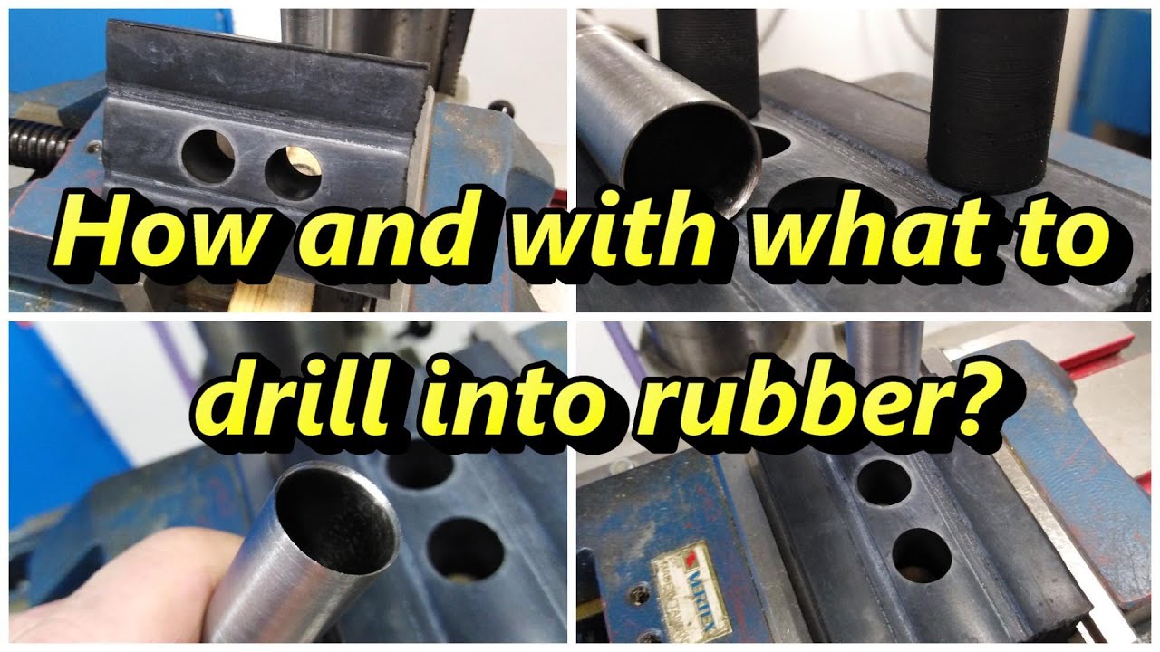 How and with what to drill into rubber? Hobby technology. Jak a čím vrtat do gumy Hobby technologie.