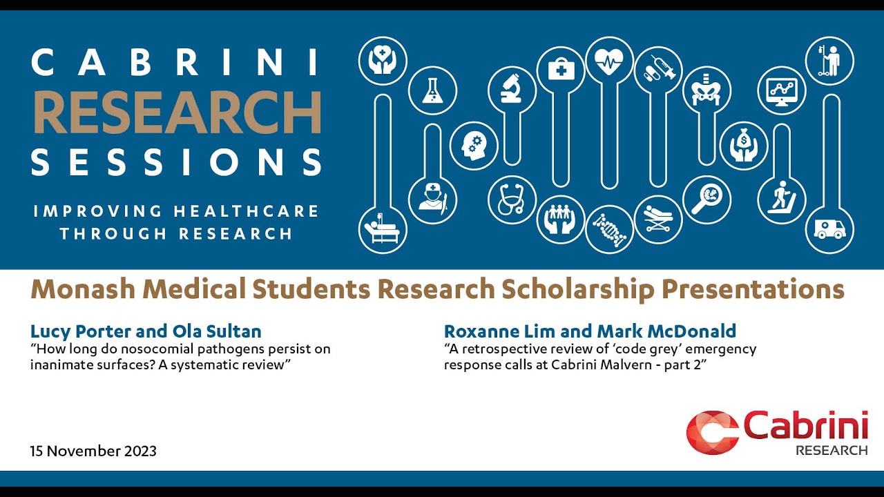 Cabrini Research Session | 15 November 2023