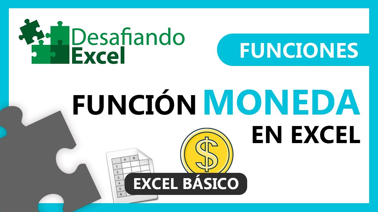Función MONEDA en Excel | Funciones en Excel #37