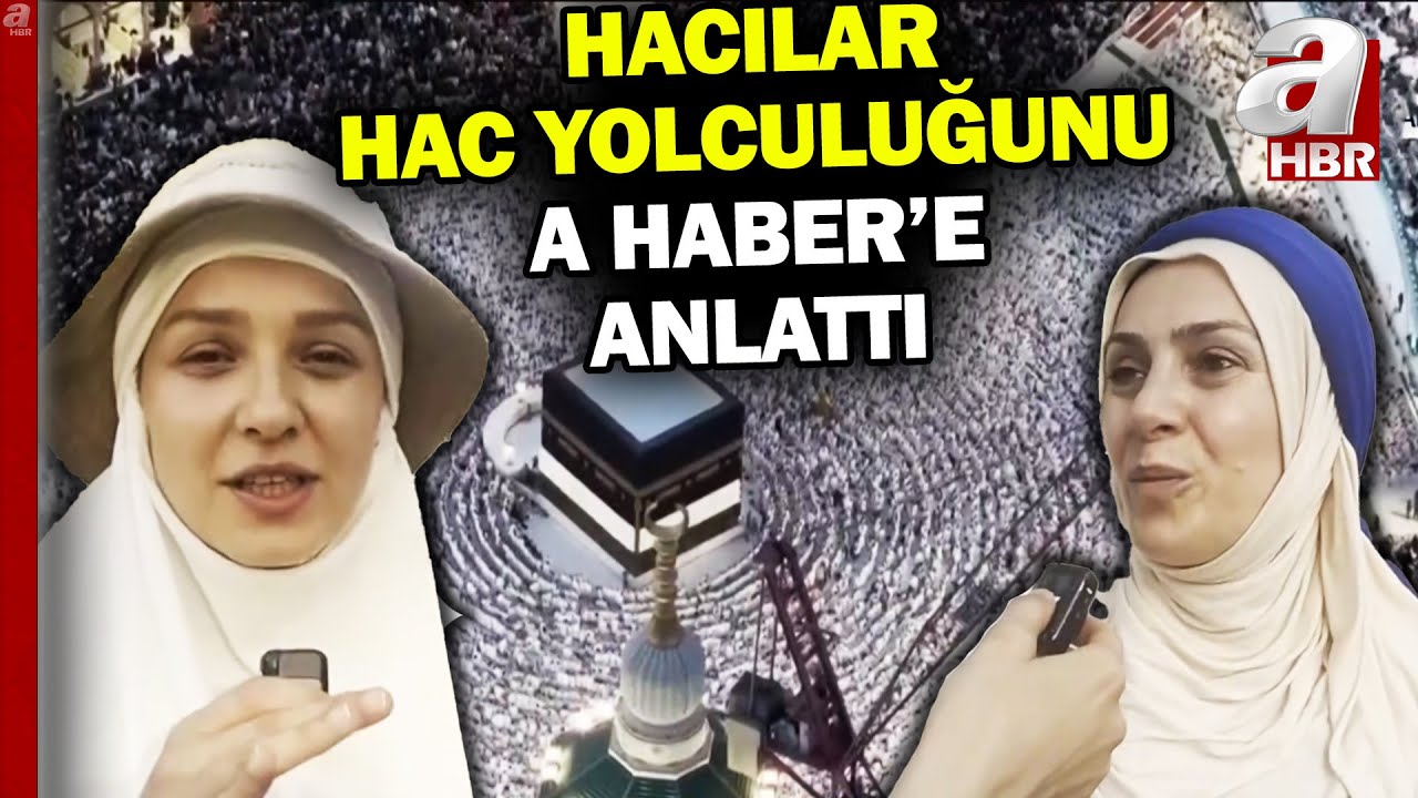 Müzdelife öncesi hacılar duygularını A Haber'e anlattı...