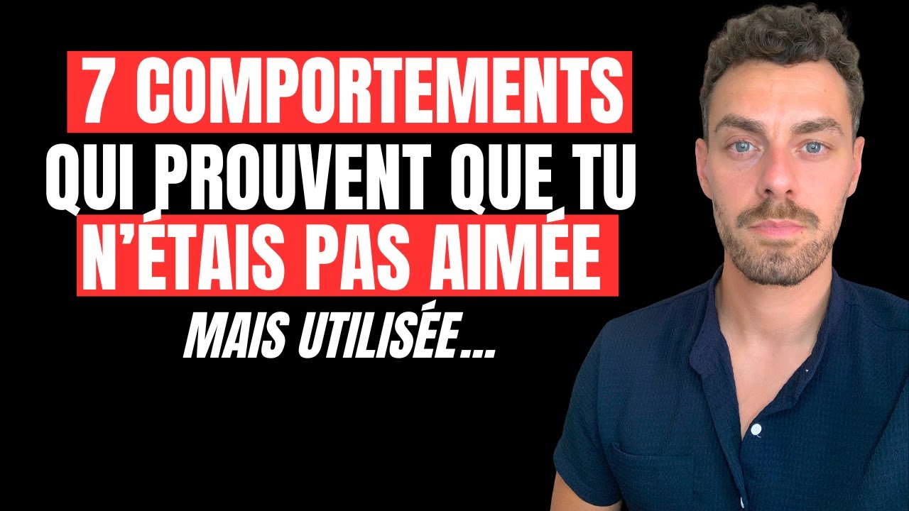 7 comportements qui prouvent que tu n'étais pas aimée, mais utilisée !