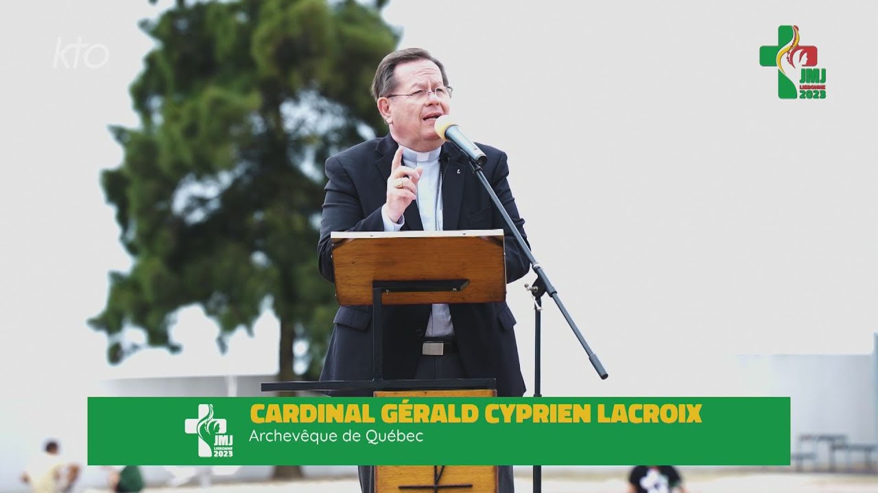 Rise Up #JMJ2023 « L'Évangile est un mode de vie contagieux ! » Cardinal Lacroix